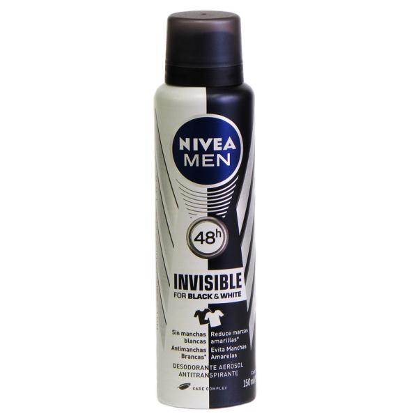 DTE.NIVEA SPRAY BLACK & WHITE 150 ML H