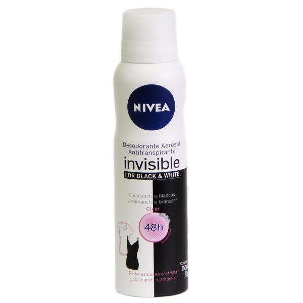 DTE.NIVEA SPRAY BLACK & WHITE 150 ML M