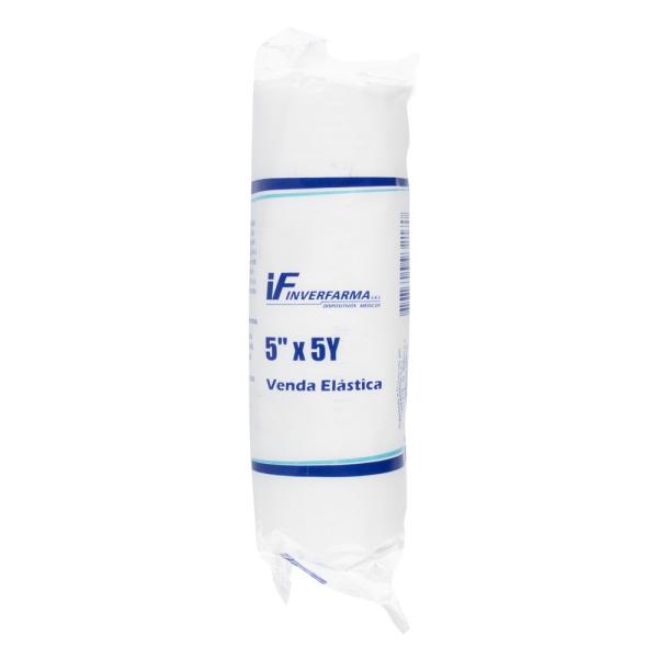 VENDA ELASTICA BLANCA 5X5 INVERFARMA