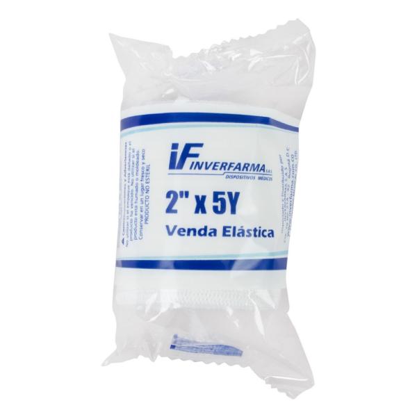VENDA ELASTICA BLANCA 2X5 INVERFARMA