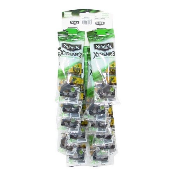 MAQ.SCHICK XTREME-3 PIEL SENSIBLE 12 UND