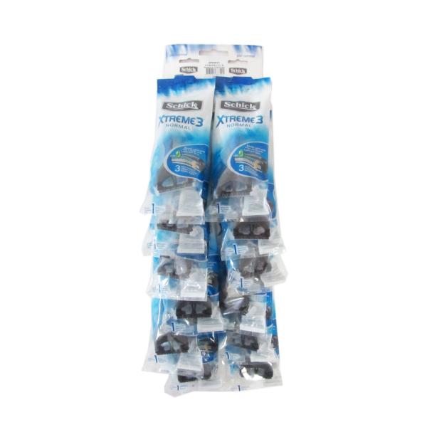 MAQ.SCHICK XTREME-3 PIEL NORMAL 12 UND