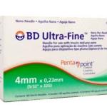 AGUJA PARA PEN 32G 4 MM CAJA X100 5B