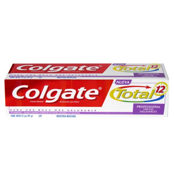 CRE.COLGATE TOTAL 12 ENCIAS REFORZ.75ML
