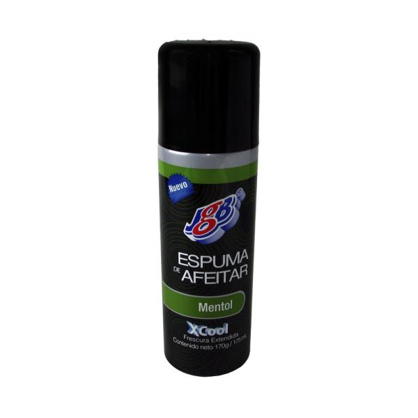 ESPUMA AFEITAR MENTHOL JGB 175 ML
