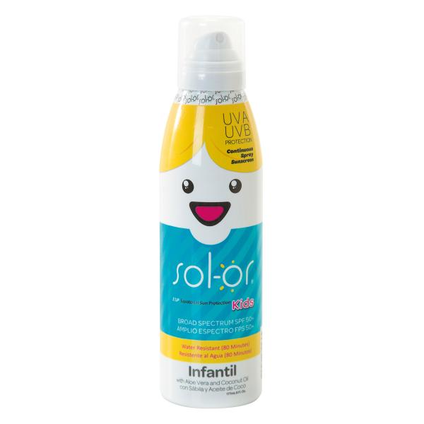 BLOQ.SOL-OR KIDS FPS 50 RES.AGUA 177 ML