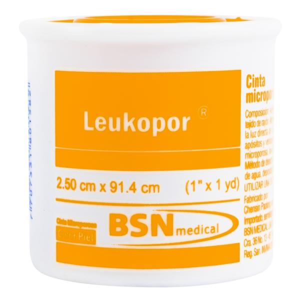 MICROPORE LEUKOPOR PIEL1X1 12 UND