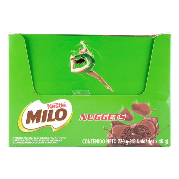 MILO NUGGETS 18 SBS 40 GR