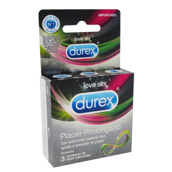 PRESERVAT.DUREX PLACER PROLONGADO 3 UND