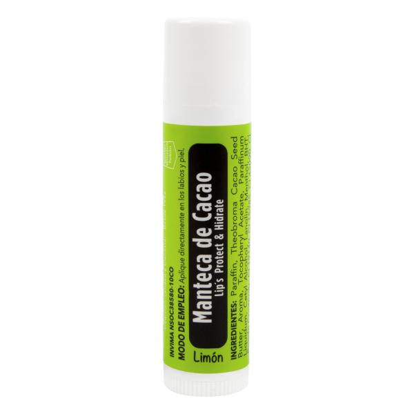 MANTECA DE CACAO LIMON 12 UND 5 GR