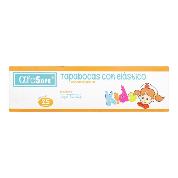 TAPABOCA PEDIATRICO ALFA E.I 25 UDS
