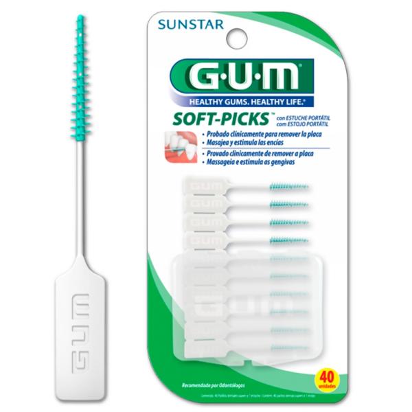 CEPILLO INTER. GUM SOFT PICK 40 UND
