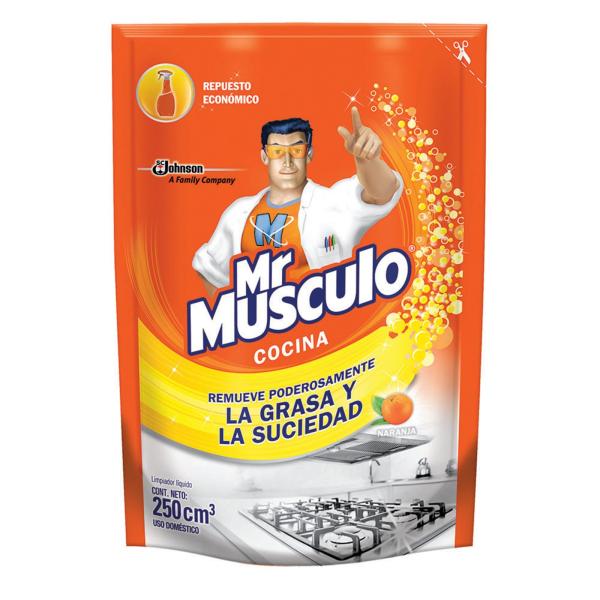 MR MUSCULO COCINA NARANJA 250 ML DOYPACK