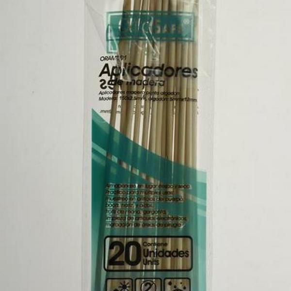 APLICADOR DE MADERA ALFA 20 UND