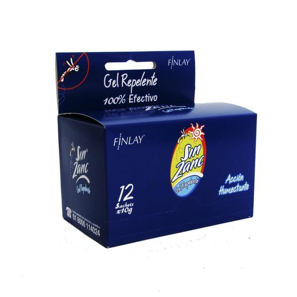 REPELENTE SINZANC GEL 10 GR 12 SOBRES