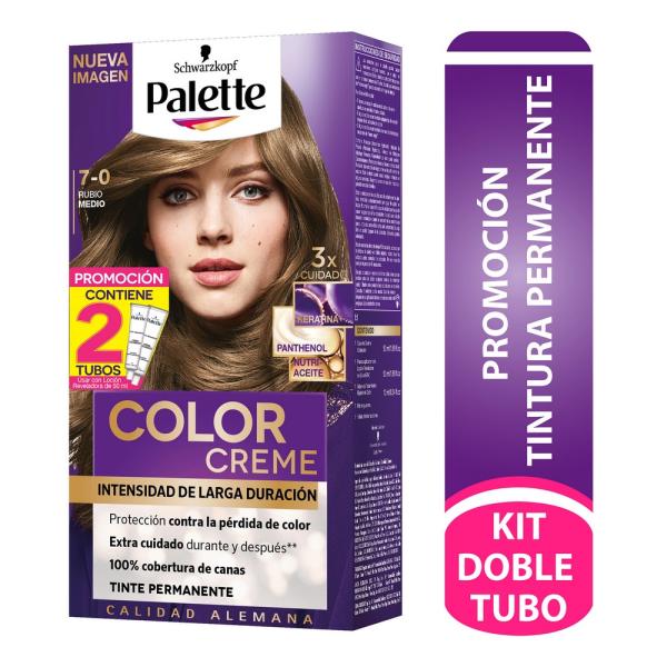 PALETTE CREM D.TUBO 7-0 RUBIO MEDIO