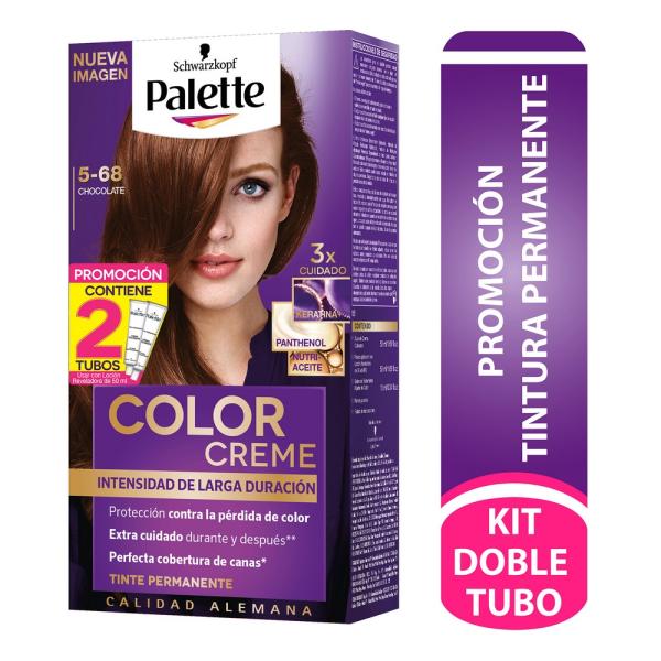 PALETTE CREM D.TUBO 5-68 CHOCOLATE