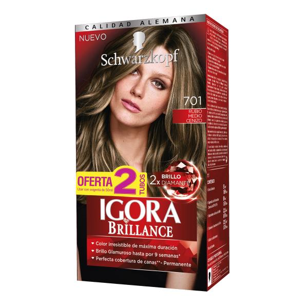 IGORA BRILLANCE D.T 701 RUB.MEDIO CENIZO