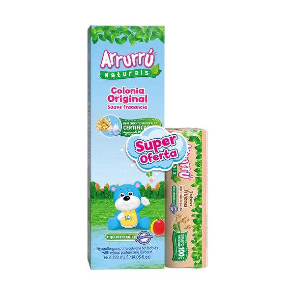 COLONIA ARRURRU AZUL 120 ML+JABON