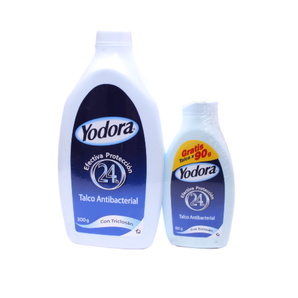 TALCO YODORA 300 GR+90 GR