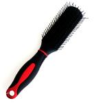 CEPILLO PLANO NEGRO Y ROJO RADIAN NTI