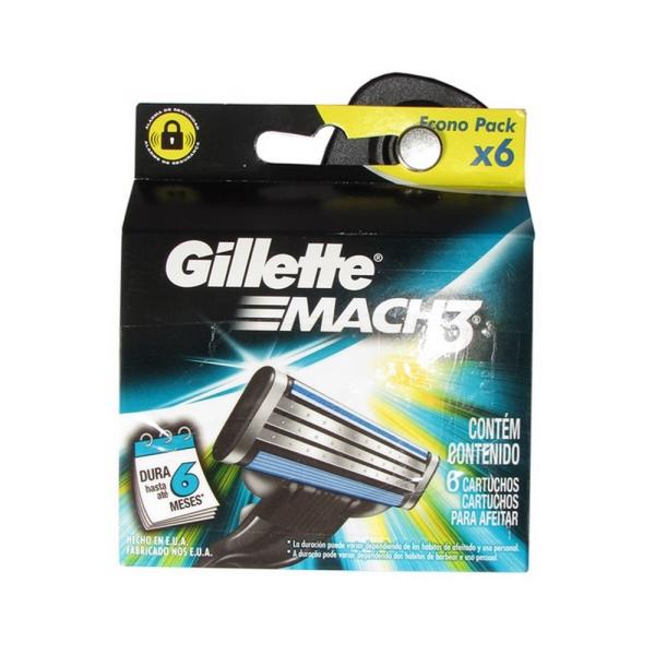 REP.MAQ.AFEITAR GILLETTE MACH 3 6 UND