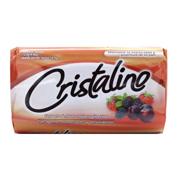 JABON CRISTALINO FRUTOS ROJOS 125 GR
