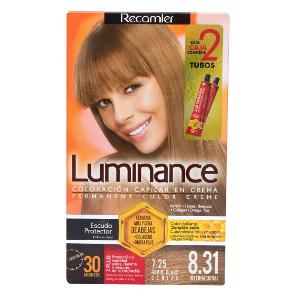LUMINANCE KIT 8.31 RUBIO CLARO CENIZO