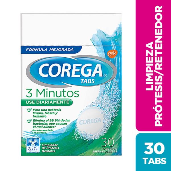 COREGA TABS 30 TABLETAS