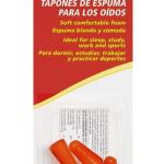 TAPONES DE ESPUMA PARA OIDOS 2 PARES
