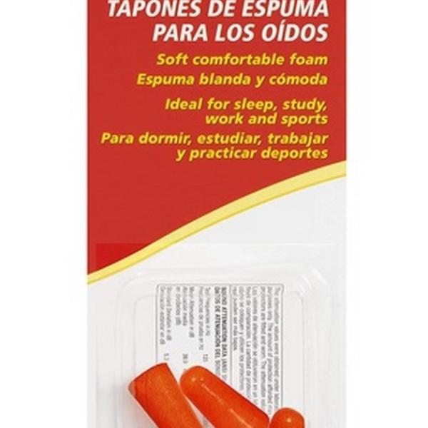TAPONES DE ESPUMA PARA OIDOS 2 PARES