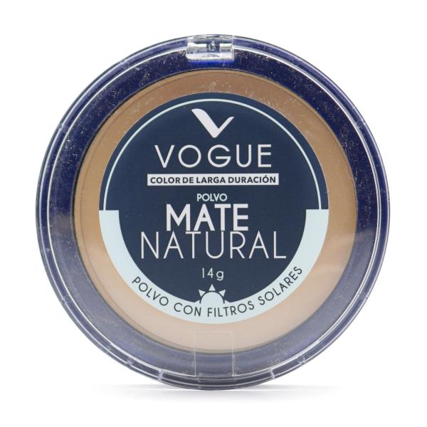 POLVO COMPACTO VOGUE NATURAL DURAZNO