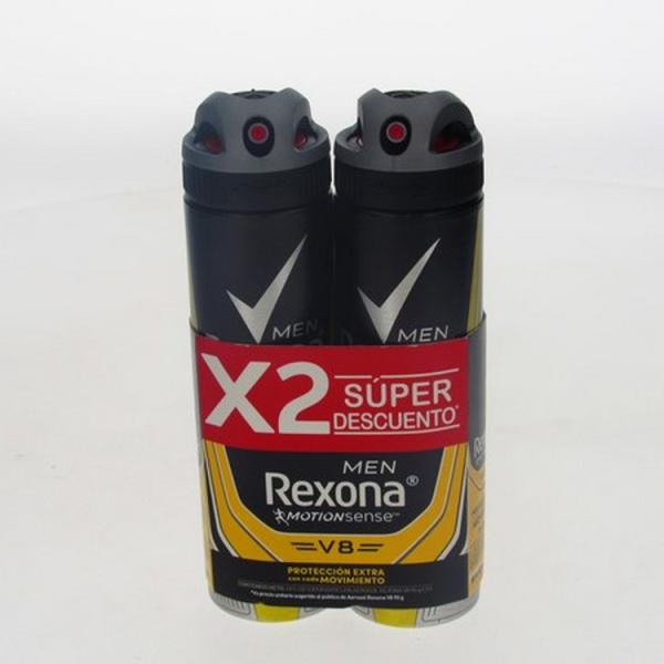 2 DTE.REXONA SPRAY MEN V8 89GR SUPER OFE