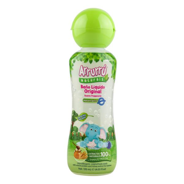 BANO LIQUIDO ARRURRU NATURALS 120 ML