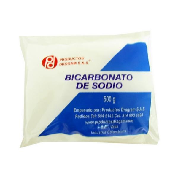 BICARBONATO DE SODIO 500 GR DROGAM