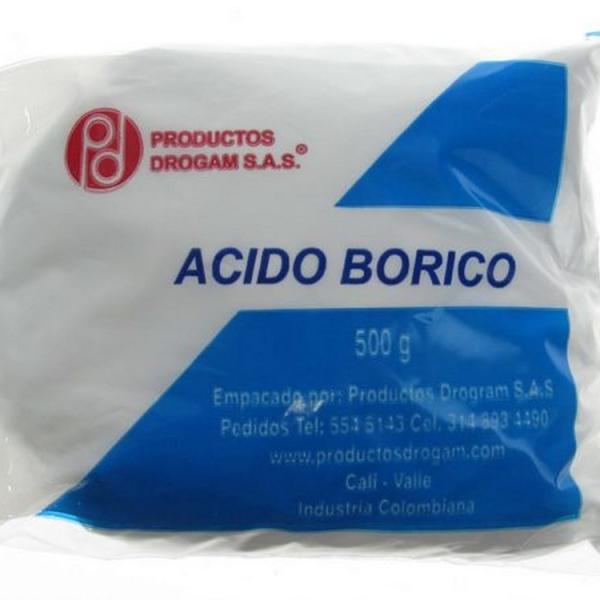 ACIDO BORICO 500 GR DROGAM