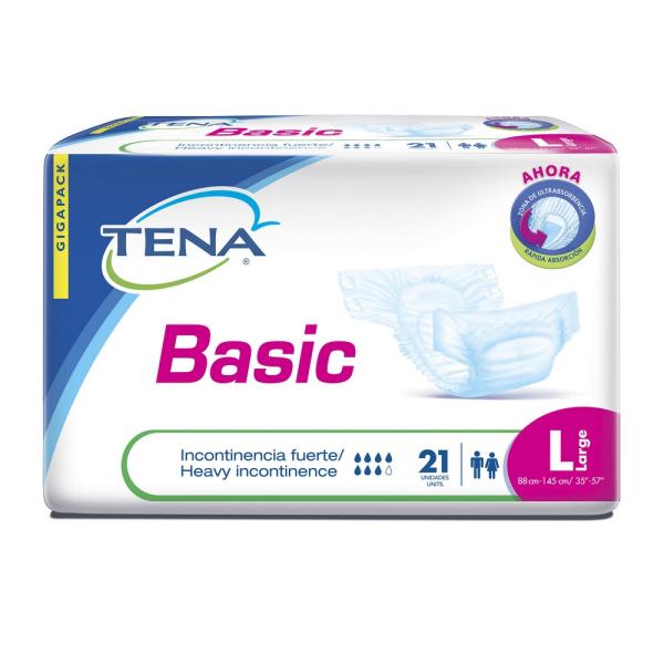 PAN.TENA SLIP CLASICO GDE 21 UND