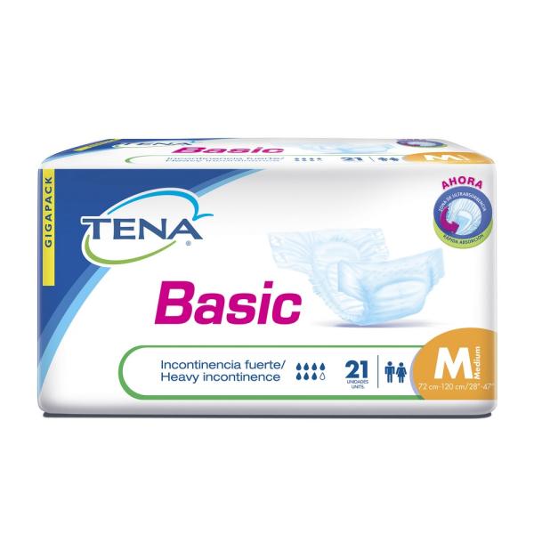 PAN.TENA SLIP CLASICO MED 21 UND
