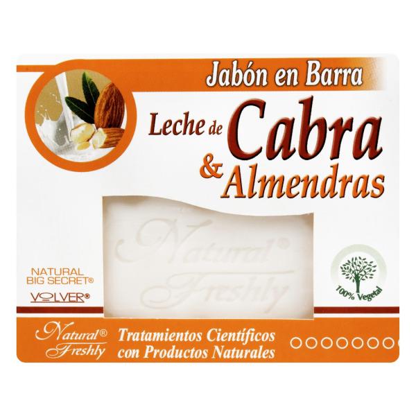 JABON LECHE CABRA ALMENDRAS 90 GR NF