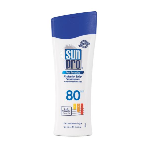BLOQ.SUN PRO PIEL SENS.SPF 80 220 ML
