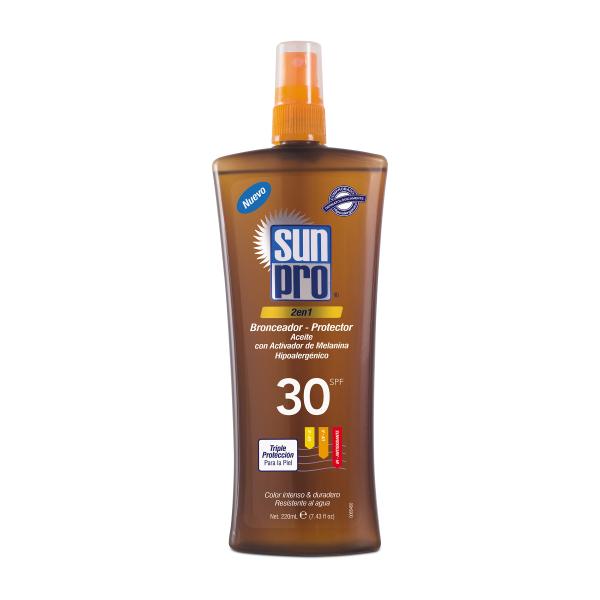 BRONC.SUN PRO ACEITE SPF 30 220 GR