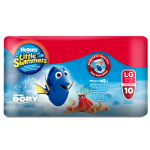PAN.BANO HUGGIES LITTLE SWIME.M-G 10 UND