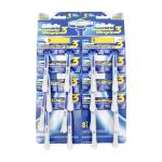 MAQ.PRESTOBARBA U.GRIP 3 HOJAS 16 UND