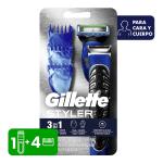 MAQ.AFEITAR GILLETT.PROGLIDE STYLER 3EN1