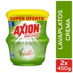 2 AXION LAVAPLATOS ALOE 450 GR P.E