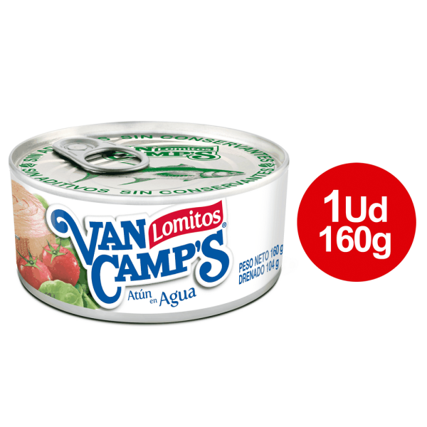 ATUN LOMITOS AGUA LATA 160 GR