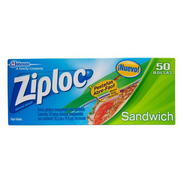 BOLSAS ZIPLOC HERMETICA 50 UND