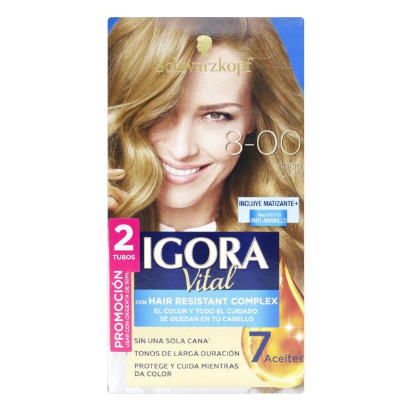 IGORA VITAL D.TUBO 8-00 RUBIO CLARO