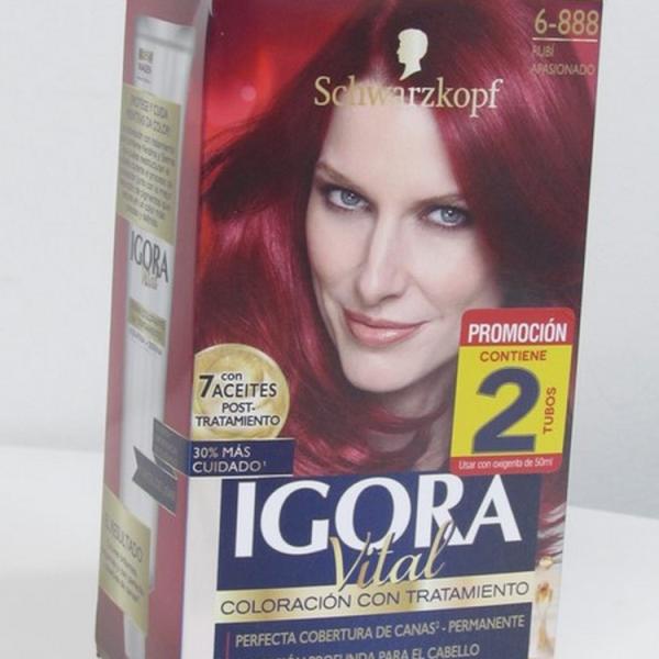 IGORA VITAL D.TUBO 6-888 RUBI APASIONADO