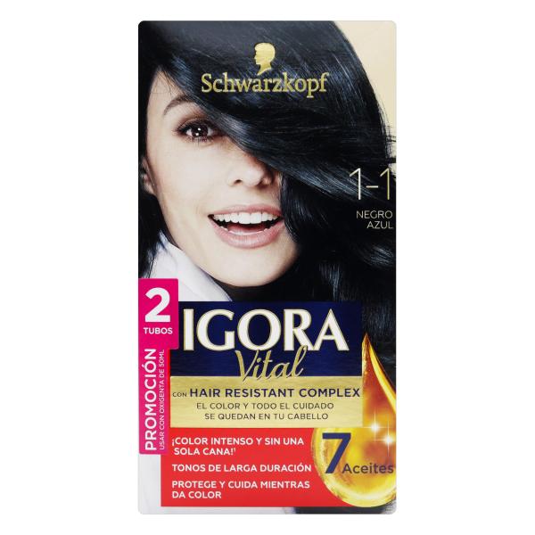 IGORA VITAL D.TUBO 1-1 NEGRO AZUL